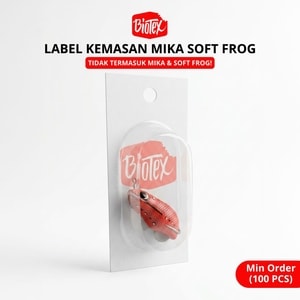 #KemasanSoftFrog #CetakLabel #SoftFrog #UmpanPancing #MikaSoftFrog #Biotex