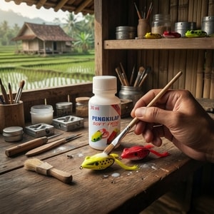 #BiotexPengkilap #PengkilapSoftFrog #SoftFrogCoating #PengkilapUmpanPancing #FishingLureGloss #CoatingSoftFrog #SoftFrogDIY #BahanSoftFrog #PengkilapUmpanIkan #GlossyFinishSoftFrog