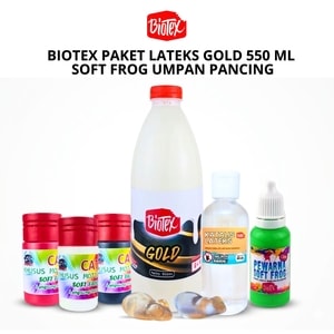 #BiotexGold #LateksMedium #SoftFrogDIY #UmpanPancingBuatan #KerajinanPancing #FishingCrafts #BahanPancing #KreativitasMancing #PancingDIY #HobiPancing #UmpanKreatif #PancingBerkualitas #CraftingSupplies #KualitasTerbaik #PancingMudah