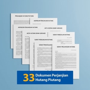 surat perjanjian hutang piutang