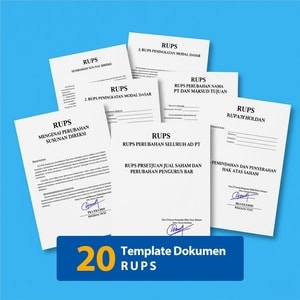 template dokumen RUPS