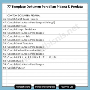 surat kuasa pidana