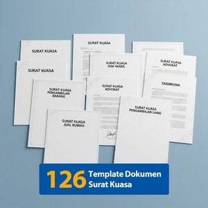 contoh surat kuasa
