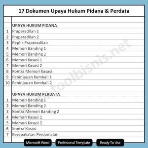 dokumen peradilan pajak