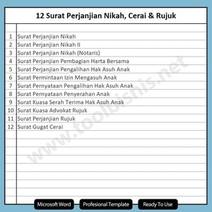 surat cerai