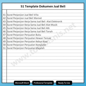 surat pernyataan jual beli tanah