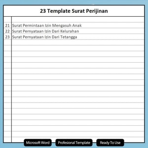 surat izin