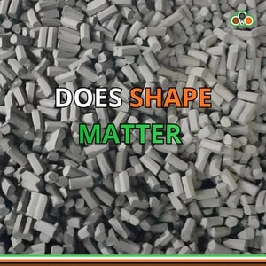 Does briquette shape matter for coconut shell charcoal