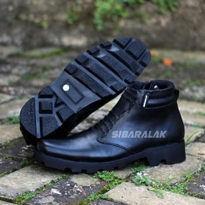 Sepatu PDH Kulit Doff Matte Sibaralak