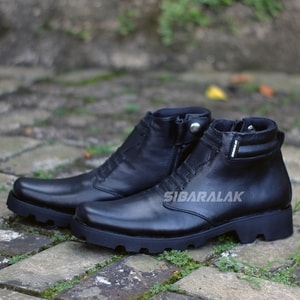 Sepatu PDH Kulit Doff Matte Sibaralak