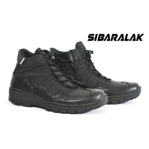 Sibaralak Sepatu PDL Kulit Ninja Pendek TNI Polri Lantas Security