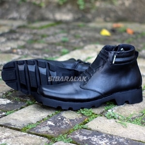 Sepatu PDH Kulit Doff Matte Sibaralak