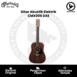 Gitar Akustik Elektrik Martin & Co CMX006 DXE Macassar Ebony Limited Edition Original