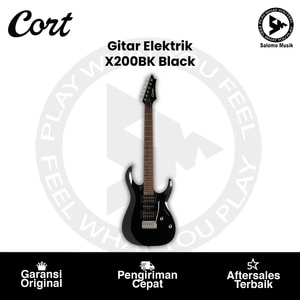 Gitar Elektrik Cort X200BK Black