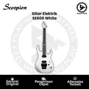 Gitar Elektrik Scorpion SE600 White