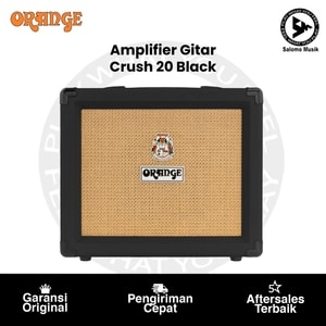 Amplifier Gitar ORANGE CRUSH 20 20W 1x8 Guitar Combo Amplifier Black