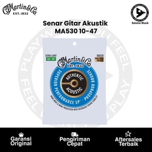 Senar Gitar Akustik Martin & Co. MA530 Authentic Acoustic SP Phosphor Bronze Extra Light 10-47