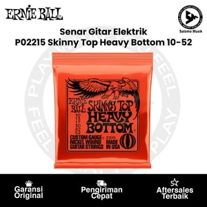 Senar Gitar Elektrik Ernie Ball P02215 Skinny Top Heavy Bottom Slinky Nickel Wound 10-52