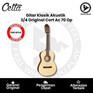 Gitar Klasik Akustik 3/4 Cort AC70 OP Original