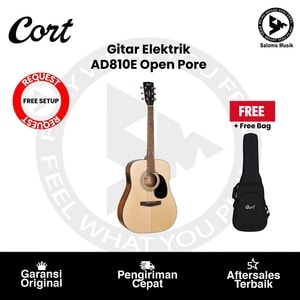 Gitar Akustik Elektrik Cort AD810E Open Pore