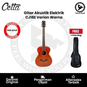 Gitar Akustik Elektrik Cetta CJ18E Varian Warna
