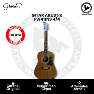 Gitar Akustik Grande FW411NS 4/4 Original