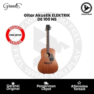 Gitar Akustik Elektrik Grande DE100 NS Original