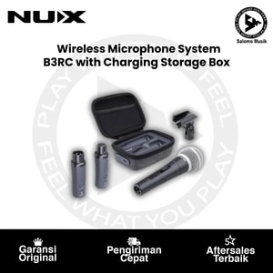 Wireless Microphone System Nux B-3RC With Charging Storage Box Original