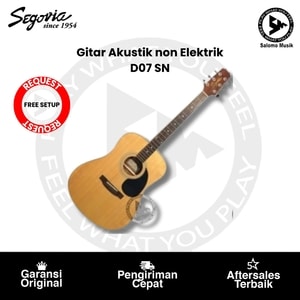 Gitar Akustik non Elektrik Segovia D07 SN