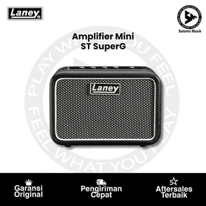 Amplifier Laney MINI-ST-SUPERG Battery Powered Stereo Guitar Amp with Smartphone Interface