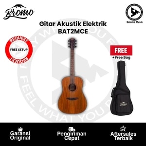 Gitar Akustik Elektrik Bromo BAT2MCE Original + Free Bag
