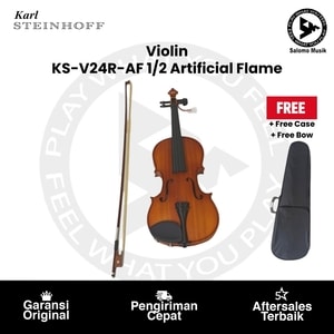 Violin Karl Steinhoff KS-V24R 1/2 Artificial Flame + Free Bow + Free Case