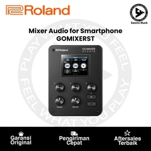 Mixer Audio for Smartphone Roland GO:MIXERST 12 Inch Input, 6 Inch Output Original