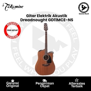 Gitar Akustik Elektrik Takamine GD11MCE-NS G Series  Dreadnought Original