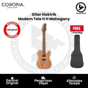 Gitar Elektrik Corona Modern Tele Style H H Mahogany Original