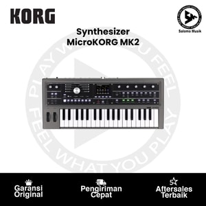 Synthesizer Korg Microkorg MK2 Metallic Black Original