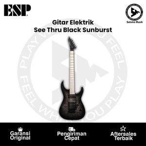 Gitar Elektrik ESP Grass Roots GR-G-Mirage-FR/M QM STBKSB