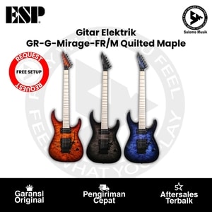 Gitar Elektrik ESP Grass Roots GR-G-Mirage-FR/M QM Quilted Maple Varian Warna