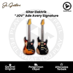 Gitar Elektrik Js Guitars "JOV" Ade Avery Signature Varian Warna Original