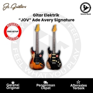 Gitar Elektrik Js Guitars "JOV" Ade Avery Signature Varian Warna Original