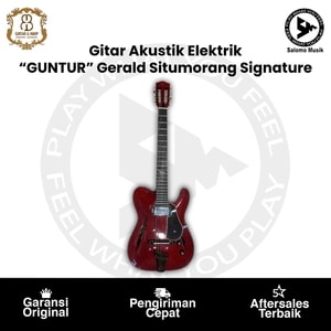 Gitar Akustik Elektrik RB "GUNTUR" Gerald Situmorang Signature Original
