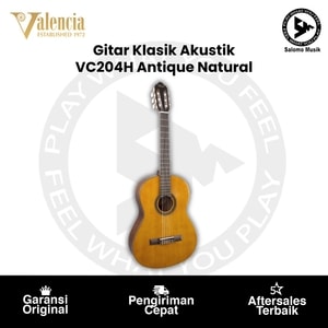 Gitar Klasik Valencia VC204H Hybrid Antique Natural