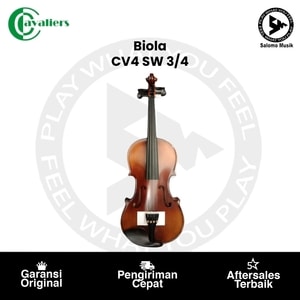 Biola Cavaliers CV4 SW Archaize Violin Solid Wood Body 3/4