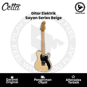 Gitar Elektrik Cetta Sayan Series Beige