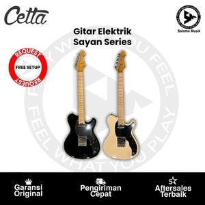 Gitar Elektrik Cetta Sayan Series Varian Warna Original