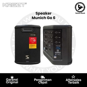 Speaker Portable KREZT Munich Go 6 Portable Speaker System Original