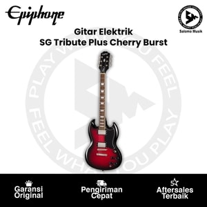 Gitar Elektrik Epiphone E1SGTPCBNH1 SG Tribute Plus Chaerry Burst