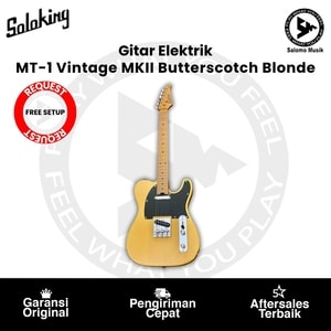 Gitar Elektrik Soloking MT-1 Vintage MKII T-Style Roasted Maple Neck Butterscotch Blonde