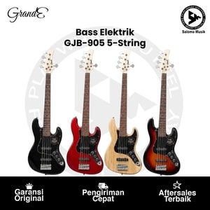 Gitar Bass Elektrik Grande GJB-905 5-String Varian Warna