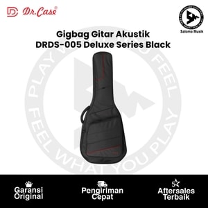 Gigbag Gitar Akustik Dr. Case DRDS-005 Deluxe Series Black